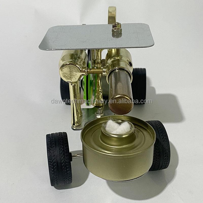 Hot Air Stirling Engine Experiment Model Power Car Motor Educational Physics Science Experiment Toy Gift Steam Experimental Toy