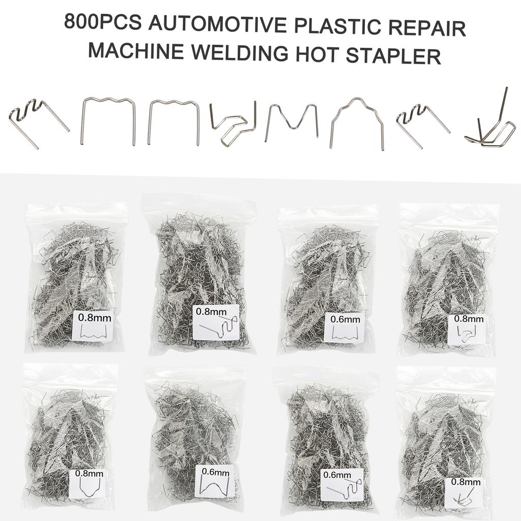 800PCS Automotive Kunststoff Reparatur Maschine Schweißen Heißer Hefter Alle Autos