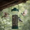 3pcs/set Large Capacity Hanging Bird Feeder Metal Mesh Bird Feeding Station Tube Feeder  Outdoor