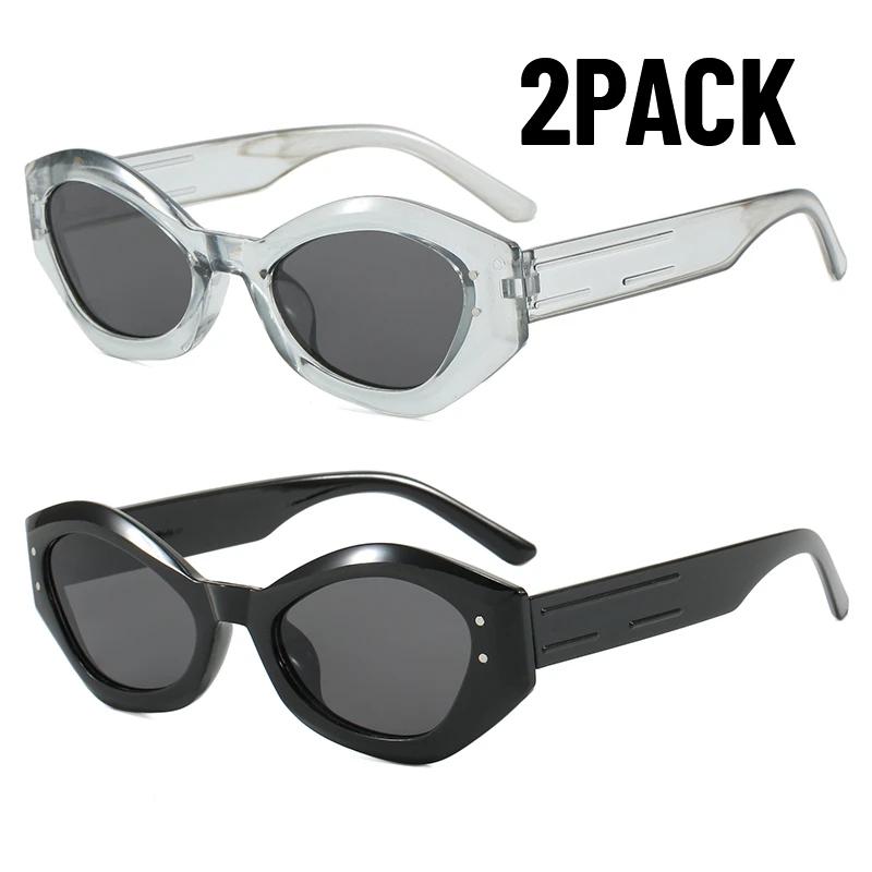 1PACK Luxury Cat Eye Women Sunglasses Small Frame Oval Glasses Female Trendy Eyewear Fashion Brand Shades Oculos De Sol