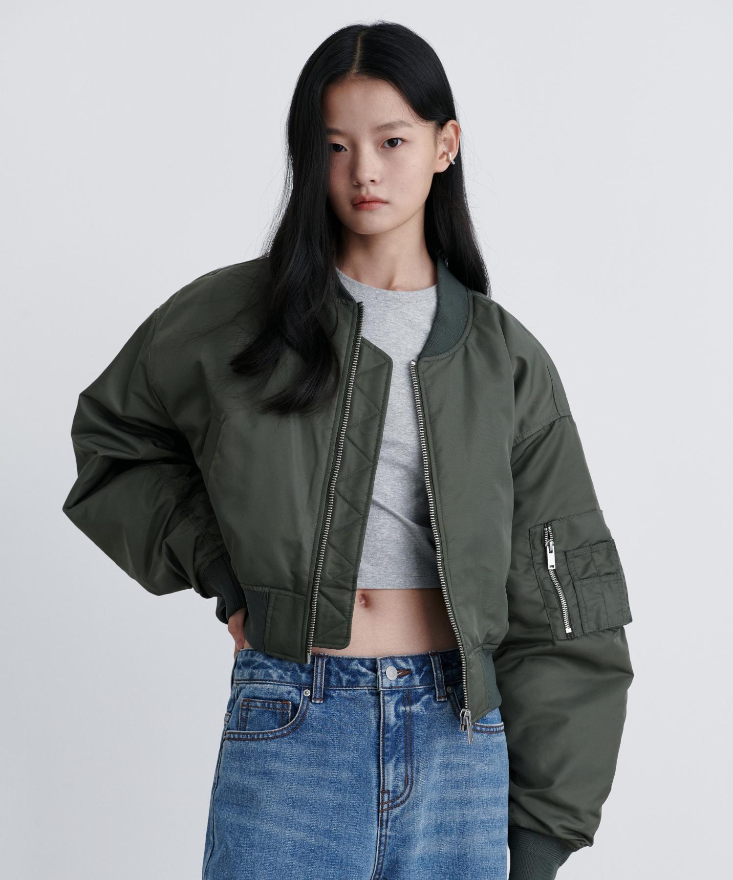 Musinsa Standard Woman Women`S Crop Ma-1