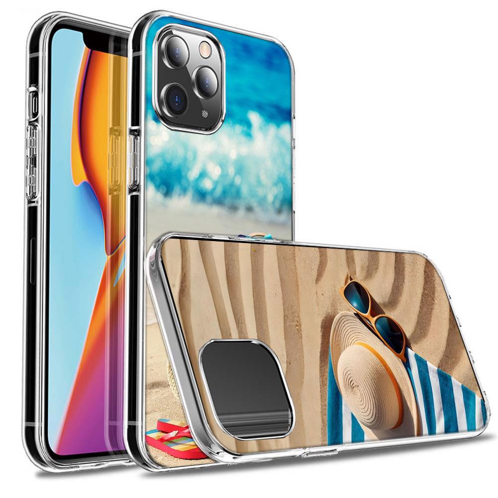 Summer Vibe Sea, Beach, Sand Phone Case For Iphone 16E 15 Pro 14 Plus 17E 16 17 Pro Max Air 11 12 13 Mini Shockproof Capa Cut