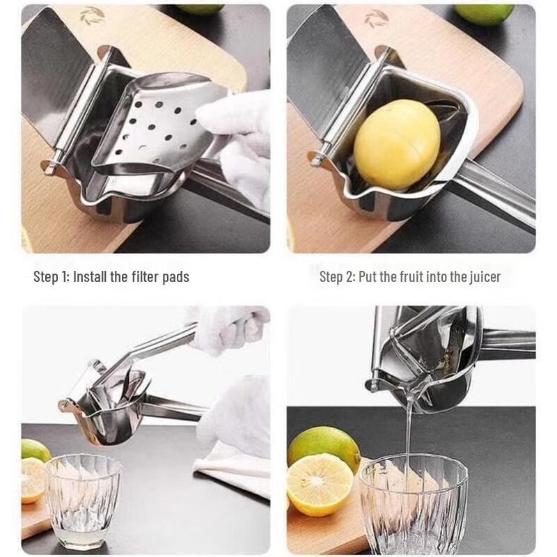 304 Stainless Steel Manual Fruit Juicer