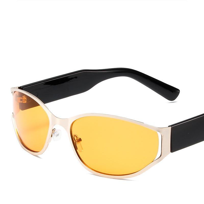 Nepolarizați Noi ochelari punk pentru femei Ochelari de soare Bărbați Y2K Designer sportiv Ochelari de soare pentru șofat Nuanțe vintage Ochelari pentru femei Ochelari de călărie