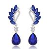 Latest Stylish Crystal Zircon Dangle Party Earrings for Women and Girls