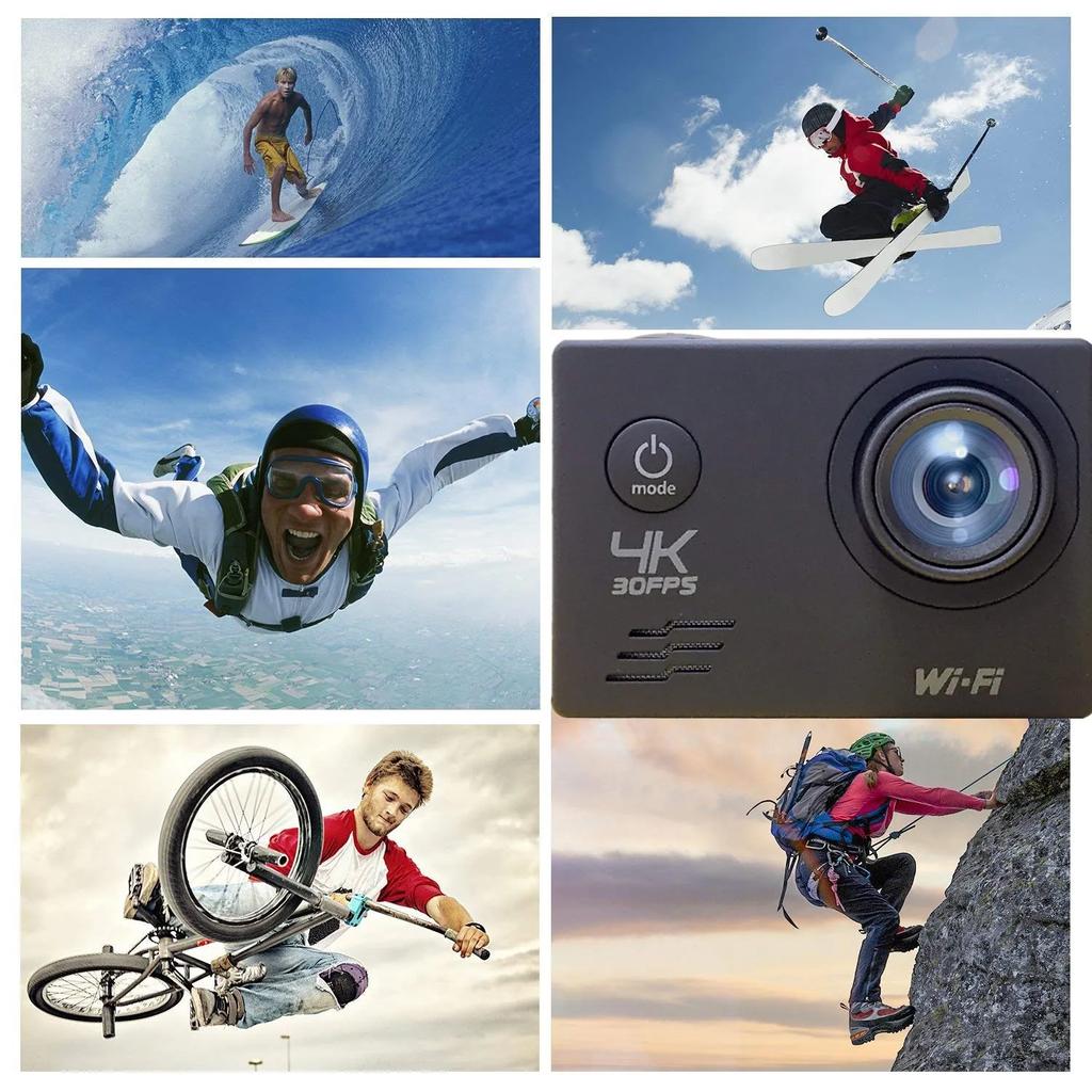 Sports DV 4K Waterproof Wireless WiFi Mini HD Outdoor F9 Diving Camera F60 Digital Camera