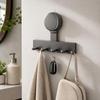 Punch-Free Suction Cup Hook Strong Load Bearing Storage Rack Light Luxury Wall Hook  Cabinet