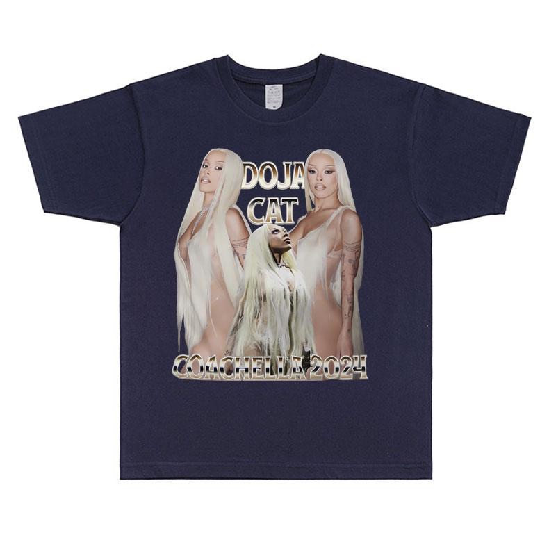 Sexy Doja Cat Graphic Print T Shirt Short Sleeve Unisex Women Hip Hop Oversized Tshirt Male Cotton Tees Unisex's Vintage Streetwear