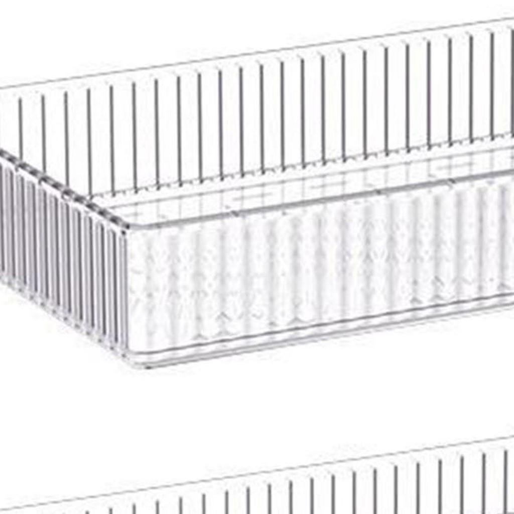 Makeup Organizer Caddy Acrylic Stackable Transparent Vanity Storage Bin for Cabinet Countertop Kitchen Dresser Hair Accessories