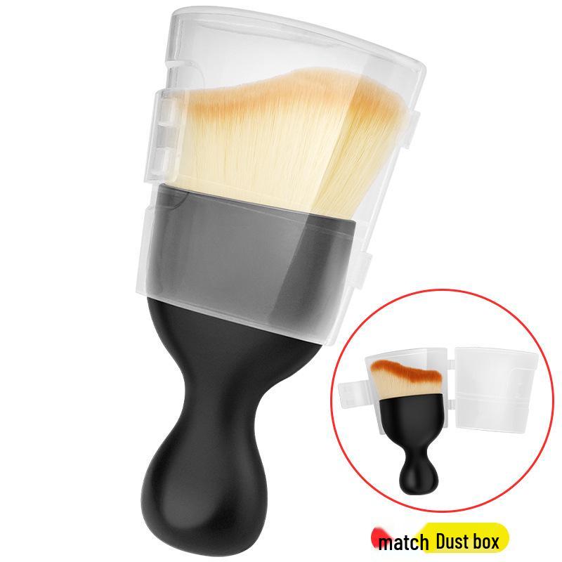 Szczotka do czyszczenia wnętrza samochodu i nawiewów - Miękkie narzędzie do usuwania kurzu