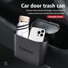 For SsangYong Car Hanging Trash Bin Storage Box Auto Accessories Rexton Kyron Torres 2024 2023 Evx 2012 Actyon Korando
