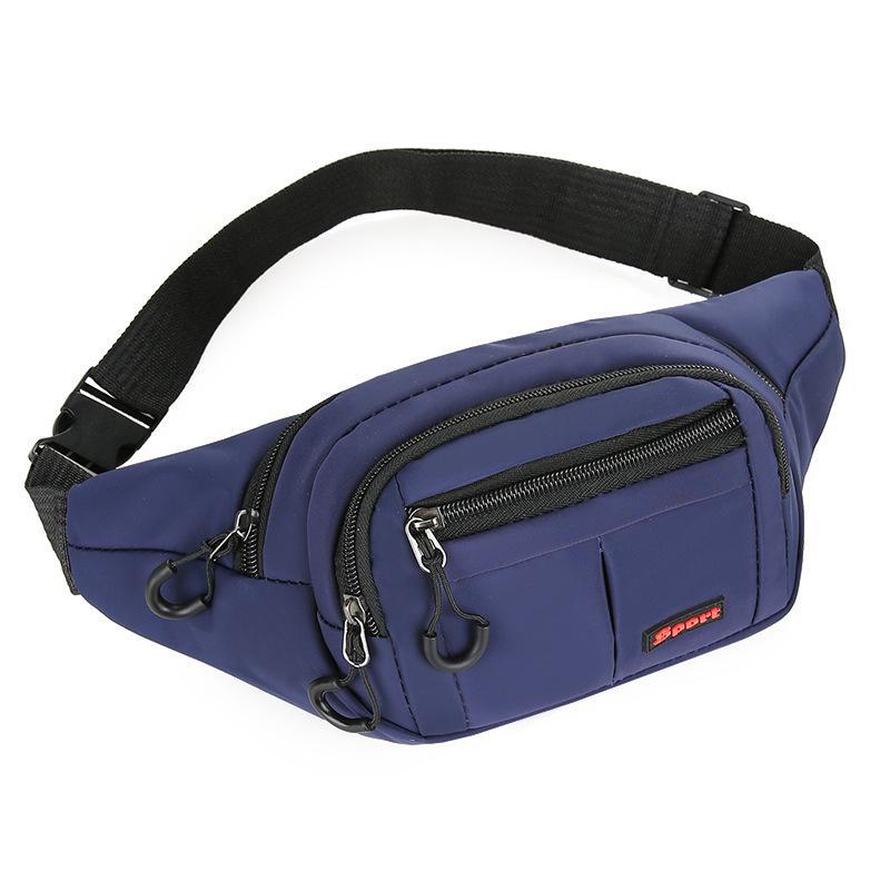 Cross-Border Anti-Theft Sports Shoulder & Waist Bag - Multi-Functional Oxford Cloth Messenger with Large Capacity