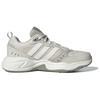 adidas Leder rutschfest Niedrig geschnitten Klobige Sneaker Damen Grau IG6290