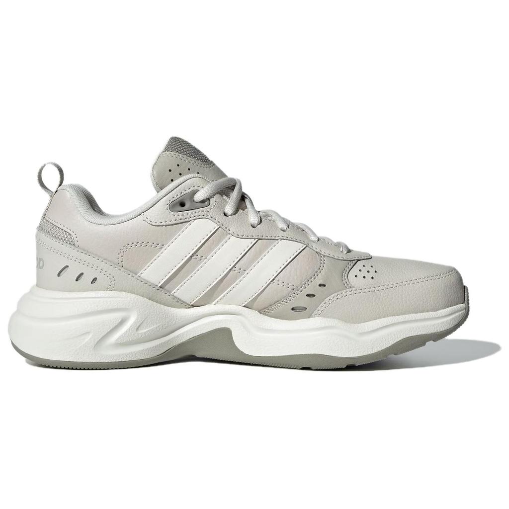 adidas Leder rutschfest Niedrig geschnitten Klobige Sneaker Damen Grau IG6290