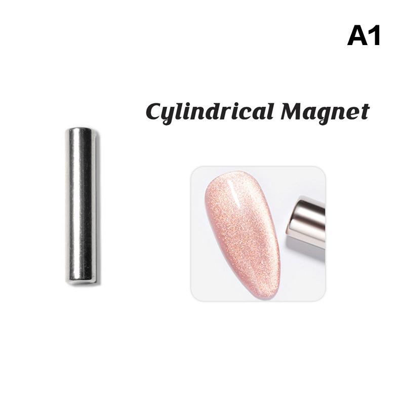 

Magnetic Stick Cat Eye Magnet Cube Double Headed Nails Strong Nail Art For Uv Gel Polish Nails Art Design Glitter Effect