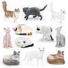 Cat Calico Ragdoll Cat Figure Model For Kids Learning Toy And Display Decorative