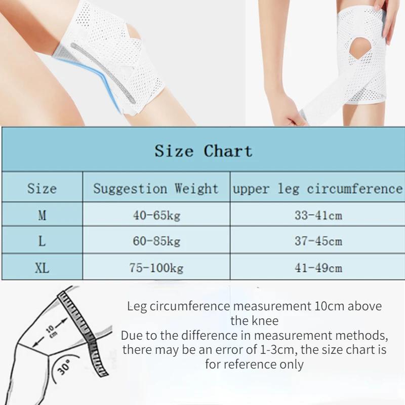 1PC Sports Knee Pads Men Women Pressurized Elastic Knee Pads Arthritis Joints Protector Fitness Gear Volleyball Run Knee Brace