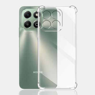 Capa de Airbag à prova de choque para Honor X6b JDY-LX1 Capa de telefone de silicone transparente e macia para Honor X6A X6S Capa Huawei HonorX6b X 6A Funda