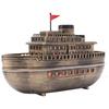 300ML Cruise Ship Essential Oil Diffuser Auto Shut-Off Aromatherapy Diffuser with 7-Color LED Lights 2H/4H Timer for Bedroom