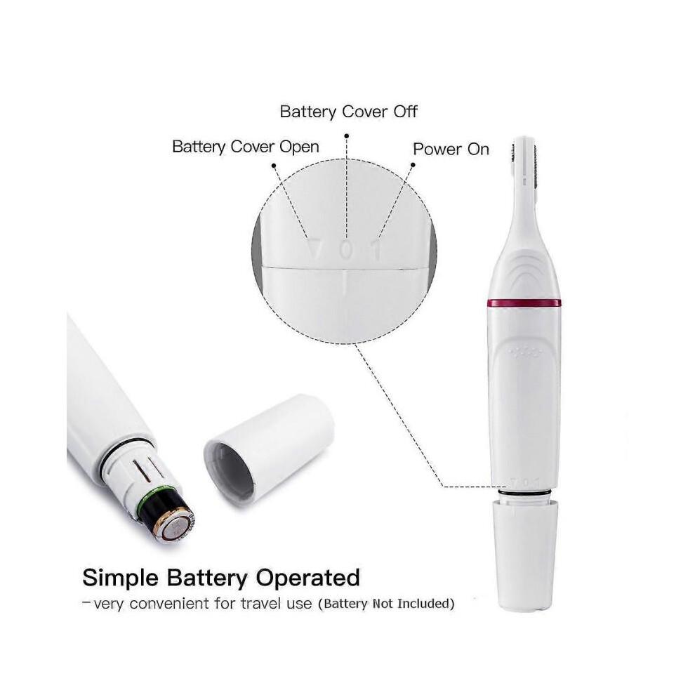 Epilatore Elettrico Multifunzione 5 in 1 per Donne Rimuovi Peli Rasierer Rasoio per Sopracciglia Ascelle Bikini Gamba Depilador Feminino