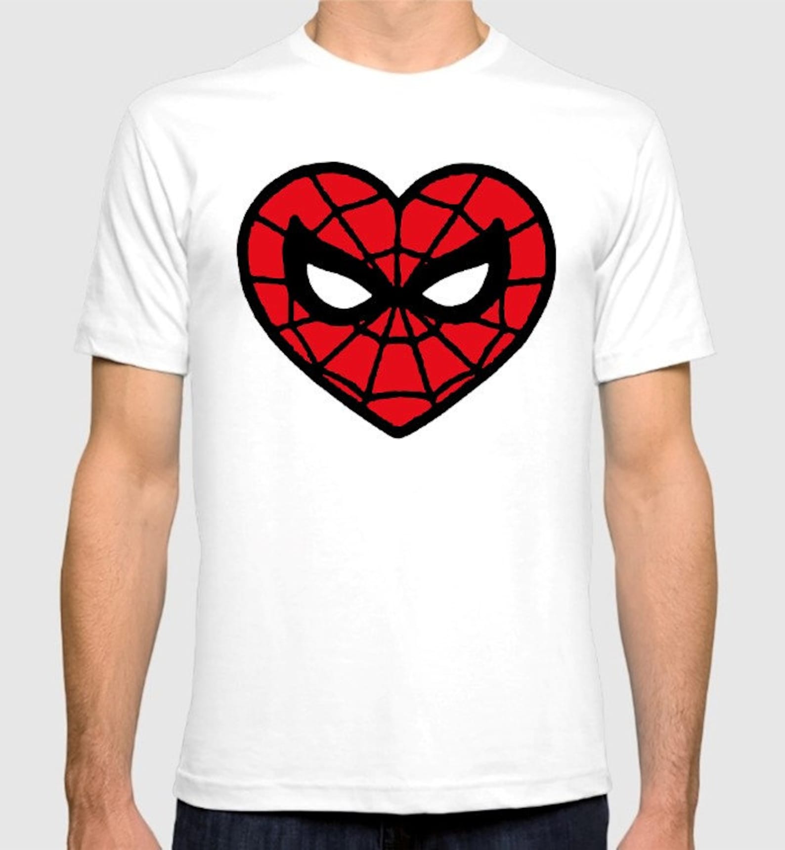 Spider-Man Heart T-Shirt, Men s Women s Sizes (met-270) 3XL