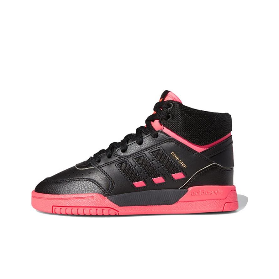 Adidas Originals J Non-Slip Mid-Top Kids Skate Shoes Kids Skate Shoes Black Pink FV4890