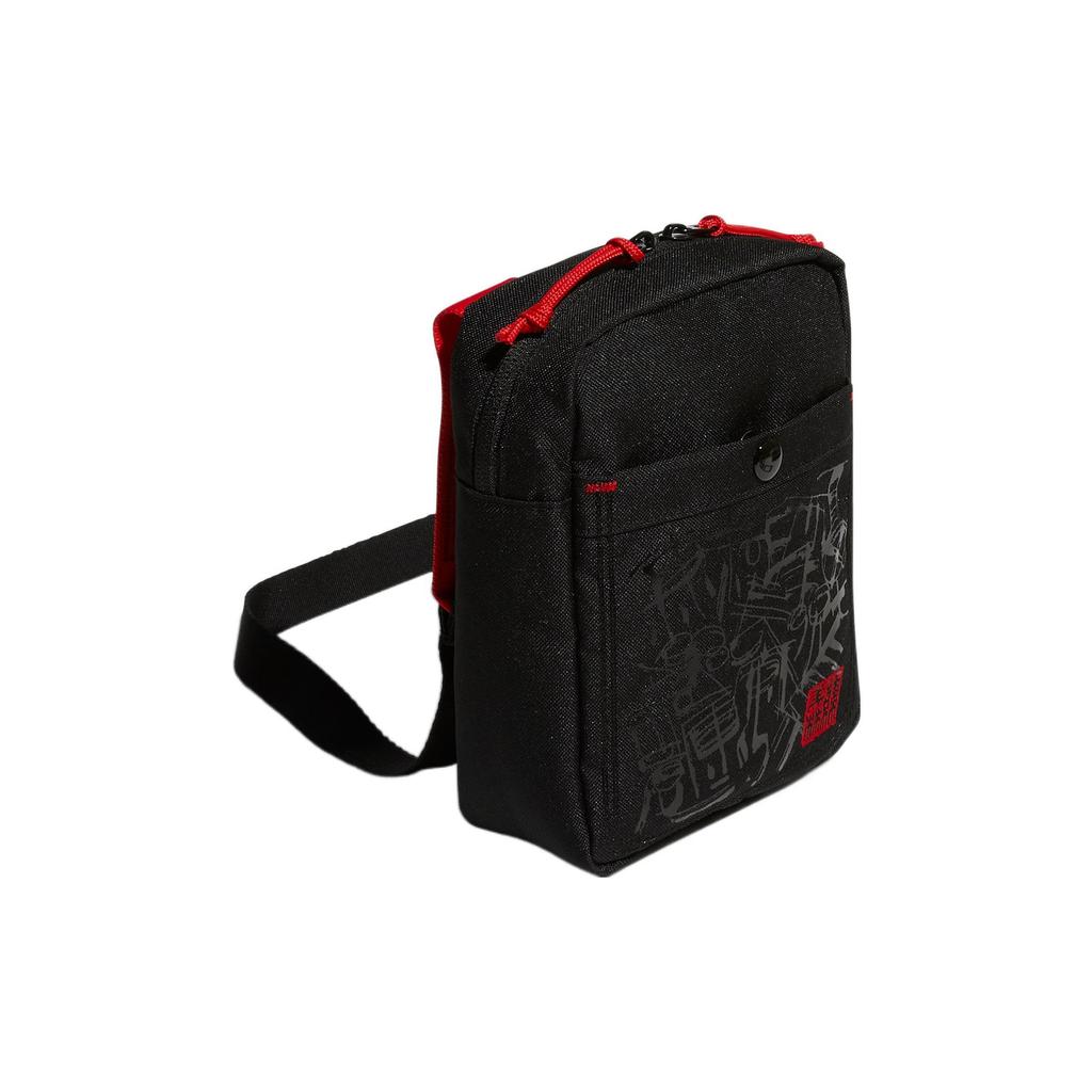 New Adidas Recycled Polyester Crossbody Bag, Shoulder Bag Regular Unisex Black II0632