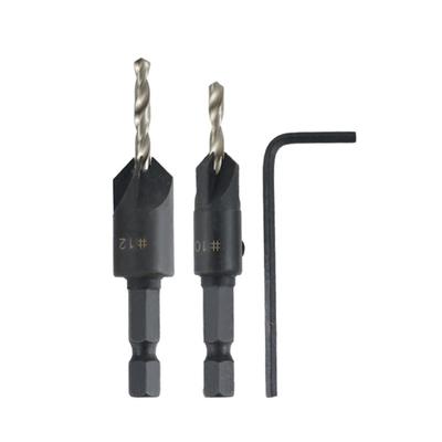 Limit Countersink Drill Bit Set Hole Punch Deep Adjustable Countersunk Drill Bit Shank Wood Countersink Drill Bit