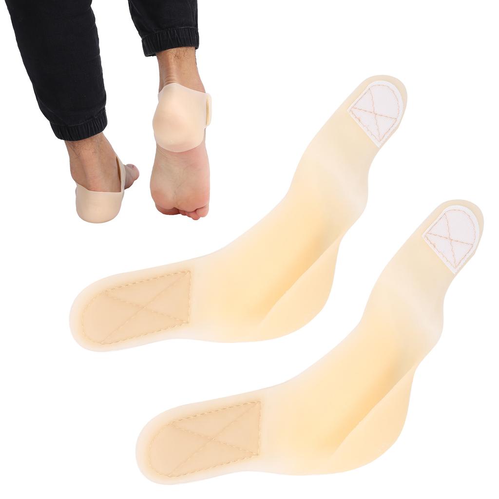Silicone Heel Protector Stress Pain Relief Heel Wrap Pad for Plantar Fasciitis Foot Care