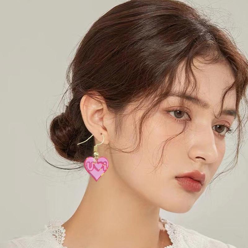 Versatile Resin Casting Mold Necklace Pendant Mold Heart Shape DIY Jewelry Making Molds for Creating Jewelry Keychains