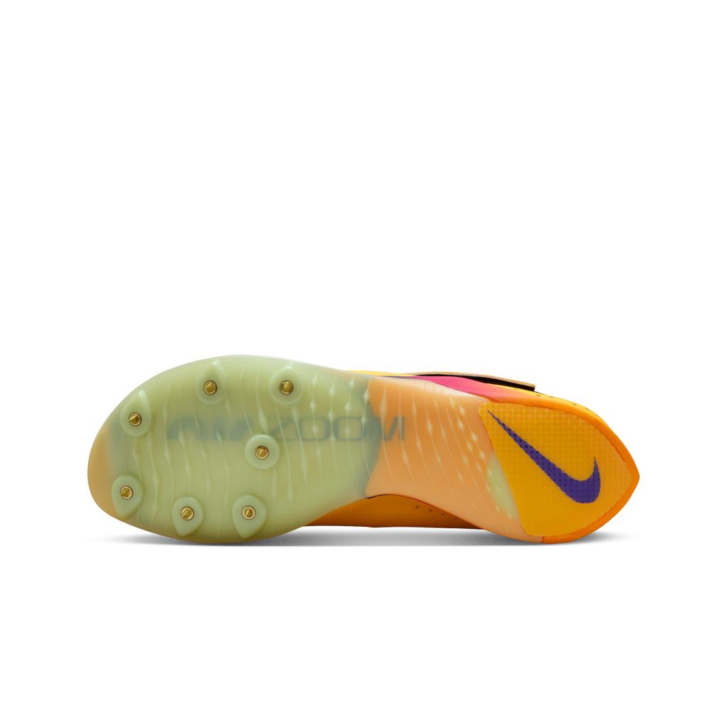 Nike Zoom Long Jump Elite Citron Pulse Unisex Cleats Yellow Volt-Ice Vivid-Purple FZ9326-800
