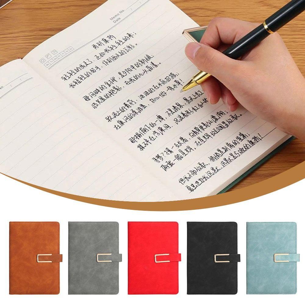 Softcover A5 Notizbuch A5 Größe Ringbuch Professionelles Leder-Notizbuch