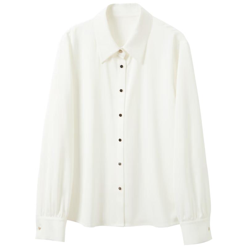 SANCAL 2026 Spring Lapel Loose-Fit Blouse