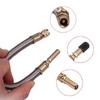 Tire Inflator Braided Hoses,Tire Inflator Hoses Tire Inflator Extension Tube Tyre Quick Inflation Chuck Adapter