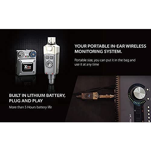 XVIVE U4 In-Ear Monitor Wireless System (Receiver and Transmitter Set) XV-U4