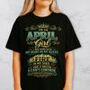 Birth Month Girl Shirt, Custom Month Birthday Shirt, I Was Born With A Fire In My Soul Tee, Funny Birthday Gift For Her