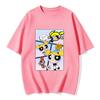2026 Mädchen Super Kraftvolles Hemd Training Streetwear T-Shirt Damen T-Shirt Atmungsaktiv Fitnessstudio Fitness Familien-Passende Outfits Kleidung