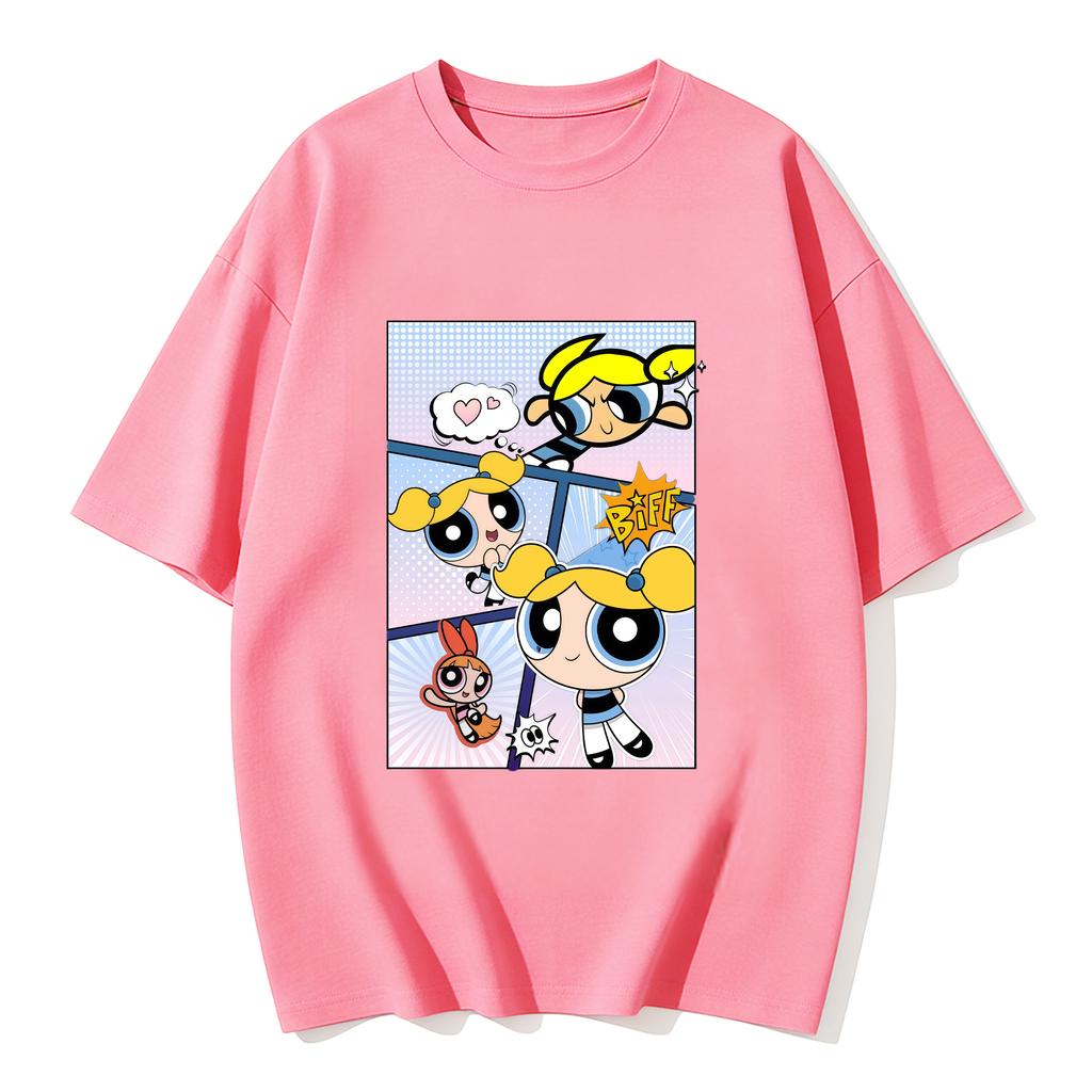 2026 Mädchen Super Kraftvolles Hemd Training Streetwear T-Shirt Damen T-Shirt Atmungsaktiv Fitnessstudio Fitness Familien-Passende Outfits Kleidung