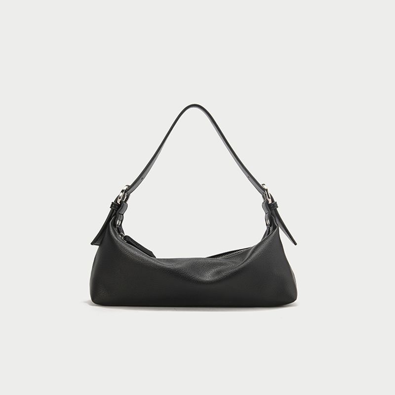 

Losea Easiest for Match Soft Leather Shoulder Fashion Underarm Bag Black(In stock)