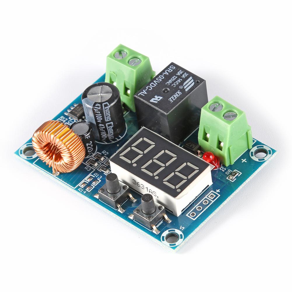 DC 6-60V Battery Low Voltage Disconnect Protection Replacement for Lithium Battery Undervoltage Protection Module 0.1 Accuracy