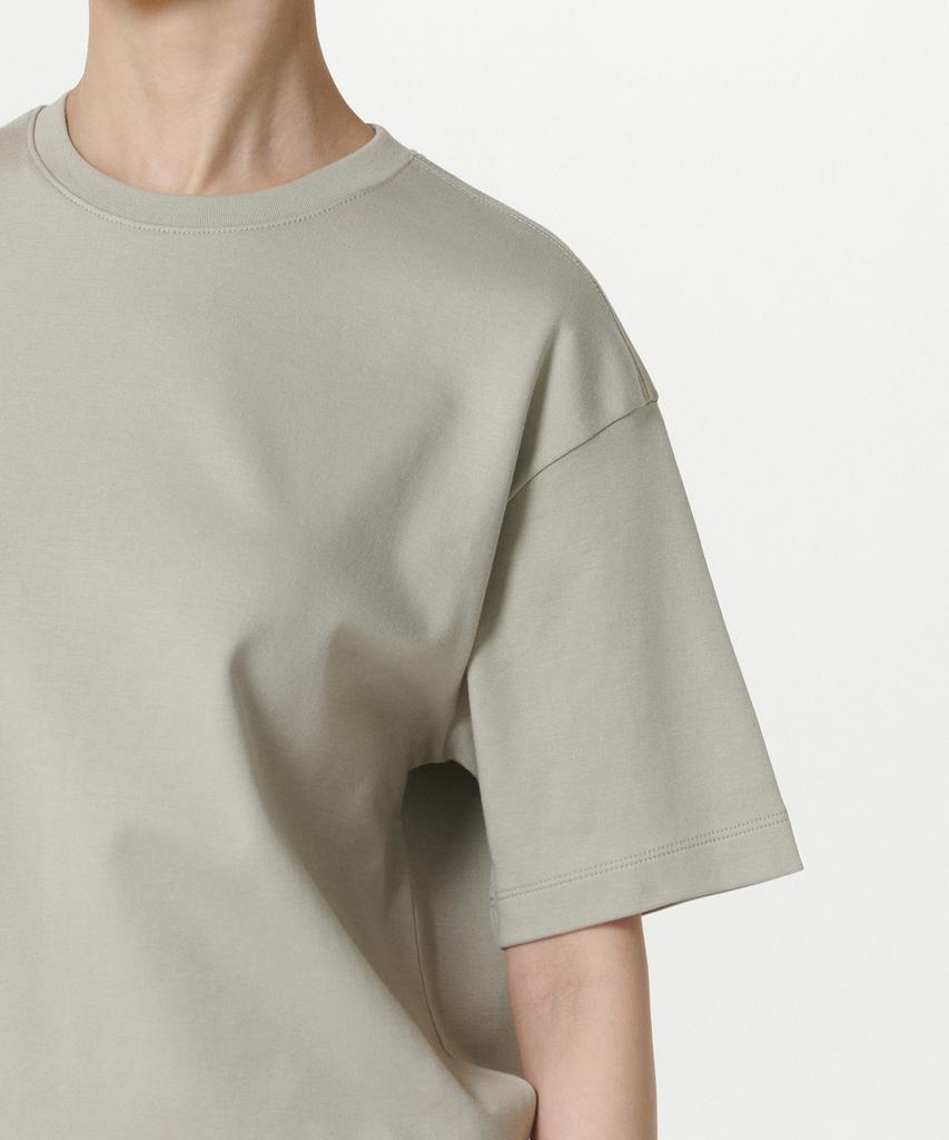 MUSINSA STANDARD WOMAN Women'S Relaxed Fit Crew Neck T-Shirt [Sage]