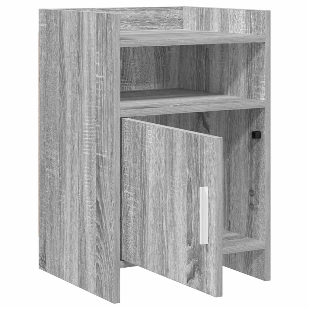 Nightstands 2 pcs Grey Sonoma 40 x 36 x 60 cm Engineered Wood