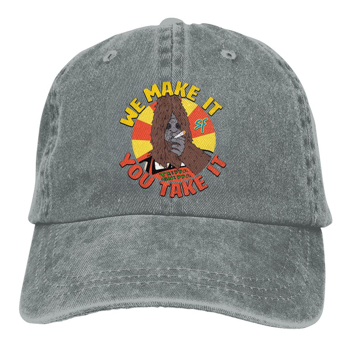 

Adjustable Solid Color Baseball Cap Sassy Foods The Big Lez Washed Cotton Sasquatch Sports Women Hat One Size