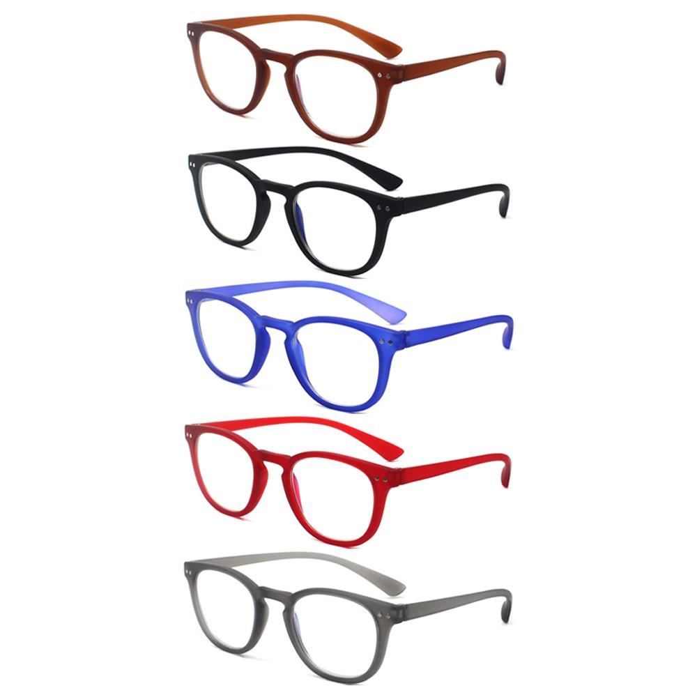 Reading Eyeglasses Blue Light Blocking Women Men Trendy Rectangular Computer Readers Anti Glare UV Ray Filter Eyeglasses