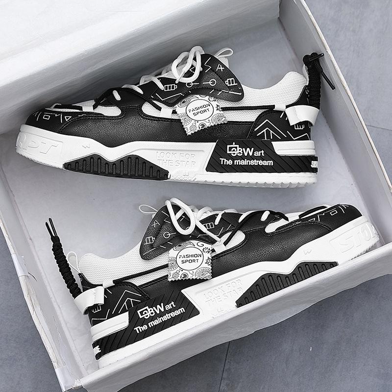 Board Shoes Men's Trendy Brand Shoes Men's Shoes Summer New Guochao Men's Casual Cloth Shoes Men's Breathable Versatile Sports Shoes