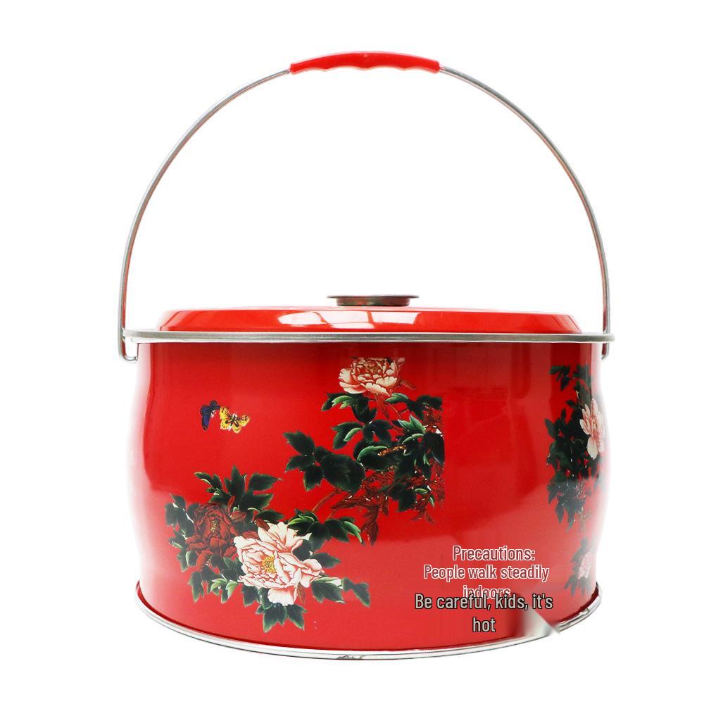 Colorful Thickened Brazier - Ideal for Housewarming, Weddings & Charcoal Heating