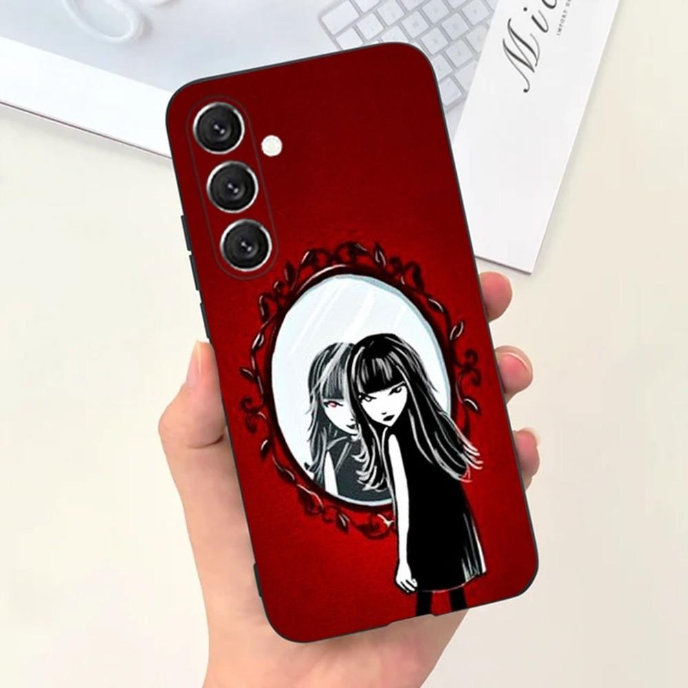 Comics Emily The Strange Phone Case For Samsung S21,S22 Ultra,S20,S30 plus,S22 plus,S23,S30 Ultra 5G Silicone Cover