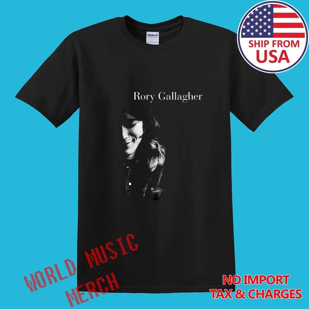 

Мужская черная футболка Rory Gallagher Размеры S-5XL 2XL