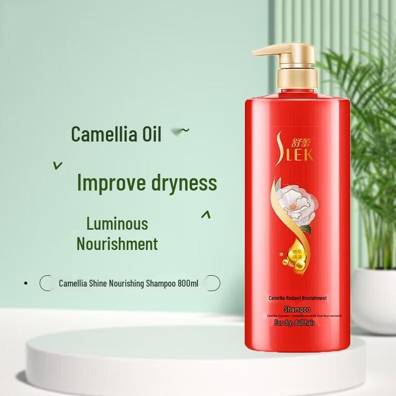 

SLEK Camellia Shine & Strength Shampoo