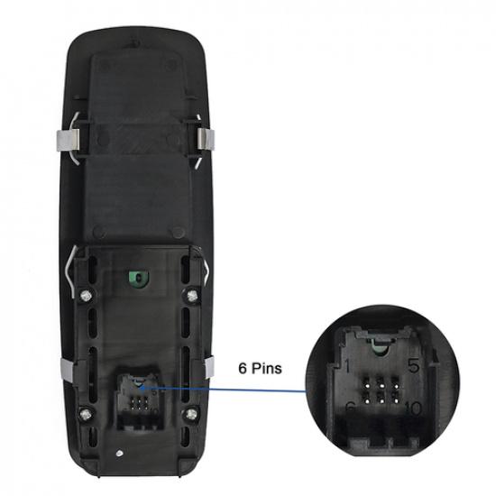 Window Control Switch Passenger For 13-19 Ram1500 2500 3500 4500 5500 68212782AA